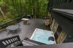 Lower Level Deck with Hot Tub